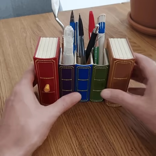 Pencil Holder - Books