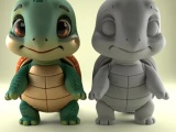 Cute 3D Turtle Model for Desk Decor and Gifts-0