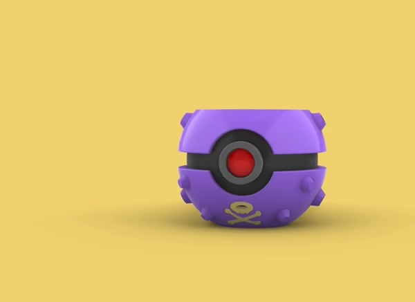 Pokeball Koffing Pot