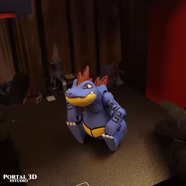 Feraligatr Articolato/ 3MF