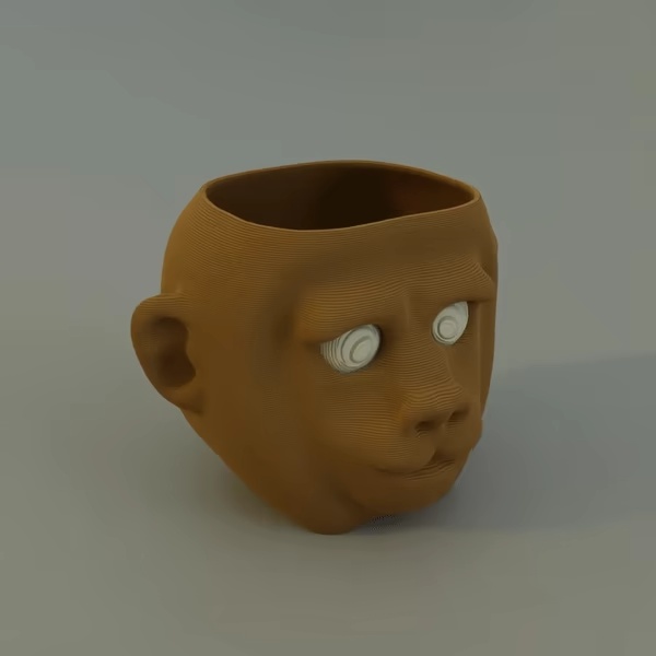 Affenkopf Topf