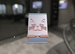 cat cell phone holder