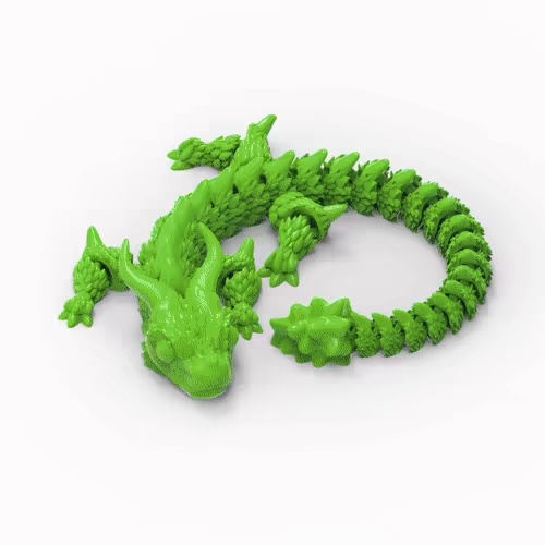 Drago Articolato 004 - File STL per la stampa 3D