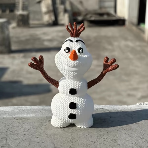 Gestrickter Olaf