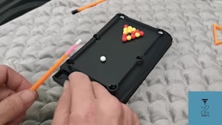 Desktop Pool Table + Accessories - No Support Needed-1