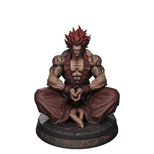 Yujiro hanma figürü
