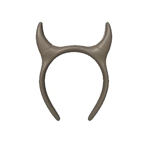 Minimalist Devil Horns Headband-1