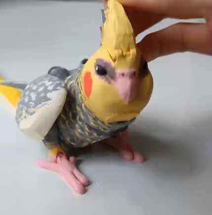 Cockatiel Articulated Figure-2