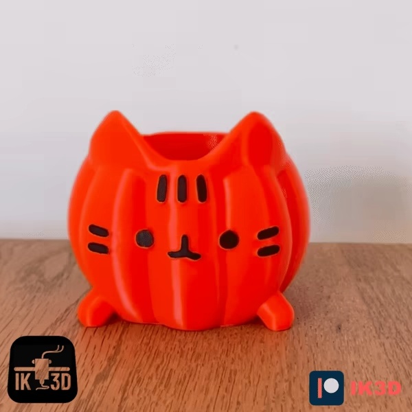 HALLOWEEN PUSHEEN KITTEN POMPPOEN - ZONDER SUPPORTS