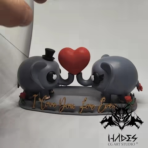VALENTINES ELEPHANTS-0