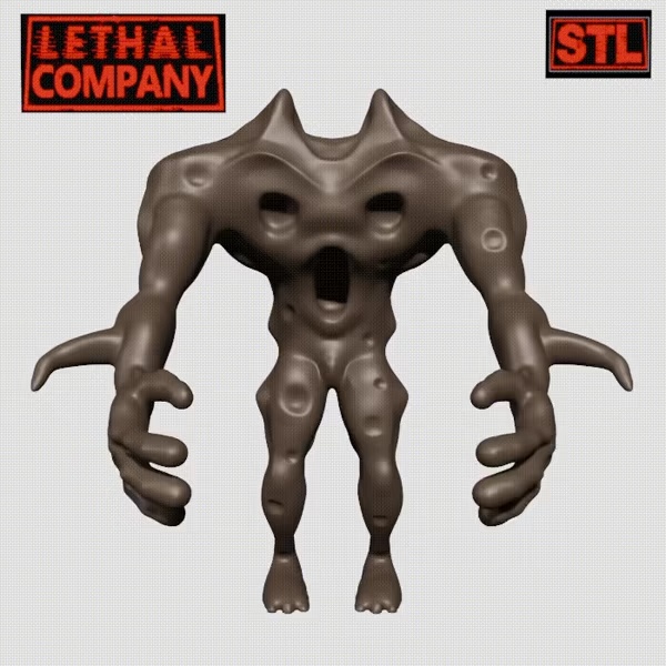 PAZNICUL PĂDURII DIN LETHAL COMPANY - MODEL 3D PRINTABIL | ART