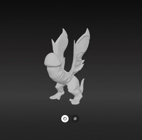 Penis with wings-1