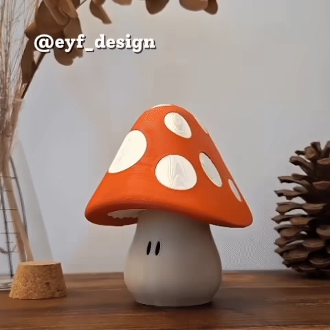 Mushroom Book Holder