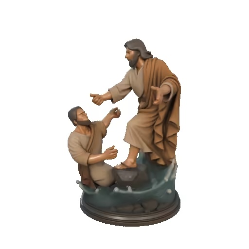 Jesus Rescues Peter on the Sea