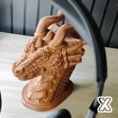 Dragon Head Phone Stand / Headset Holder-0