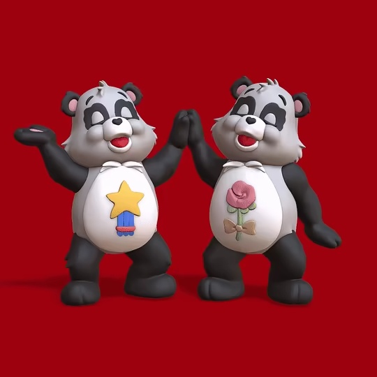 Care bears - Perfect and Polite Panda