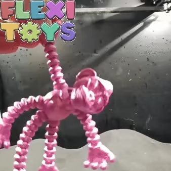 FUNNY FLEXI PRINT-IN-PLACE MONKEY-1