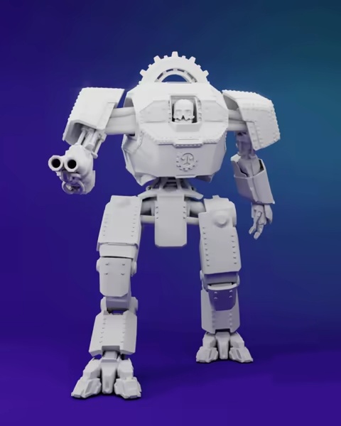 AUTOMATON DEVASTATOR | HELLDIVERS 2 | 3D PRINTABLE FIGURINE-1