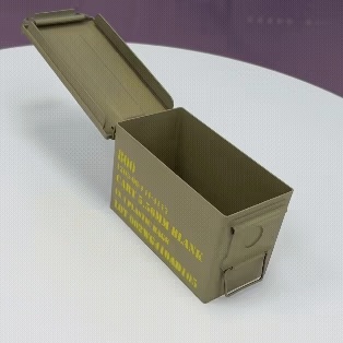 M2A1 .50 Cal Ammo Box — highly detailed 3D printable replica-0