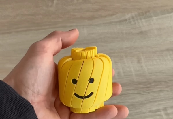 Fidget testina LEGO girevole-6