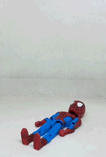Flexible Spider-Man (Print in Place, No Supports)-1