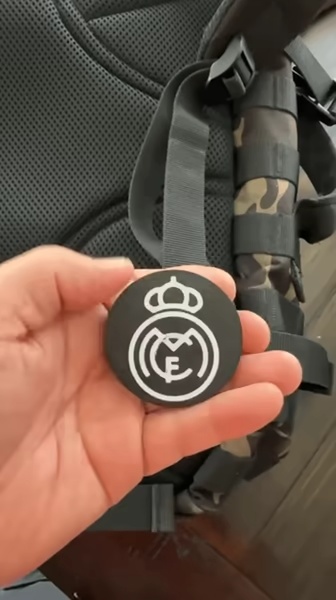 Real Madrid Backpac Clip-1
