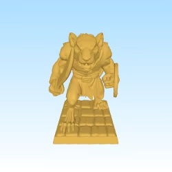 ratman soldier 4 D&D type