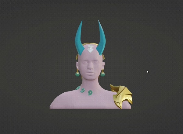 Irelia Spirit Blossom Accessories