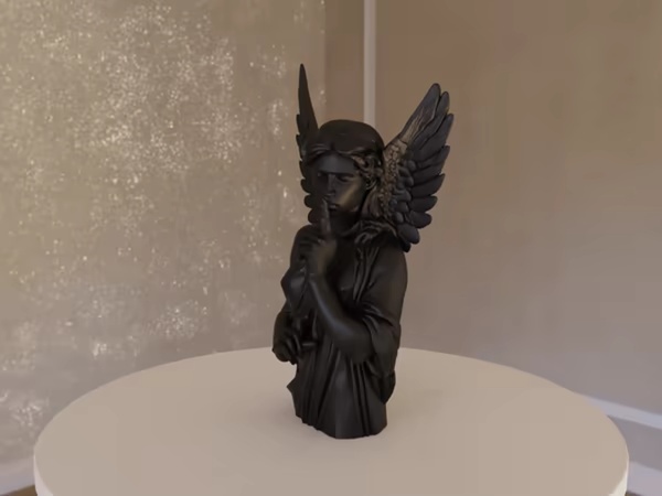 Angel Shushing