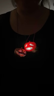 Jack-o’-lantern pendant-1