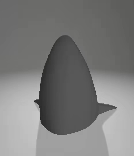 Benchy Boat Shark attack stand Decoration Ornament Kids Toy