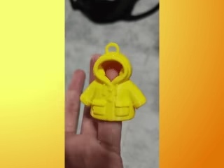 Tiny Raincoat Charm-3