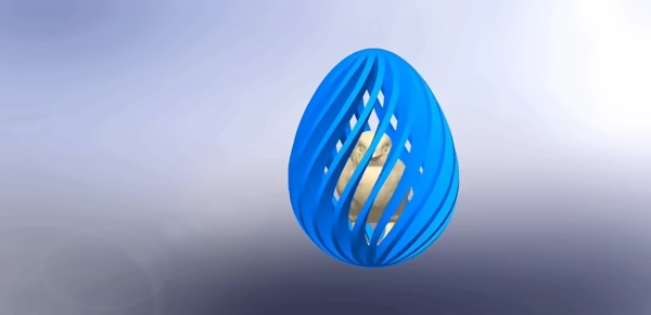 An egg with a chick inside-6