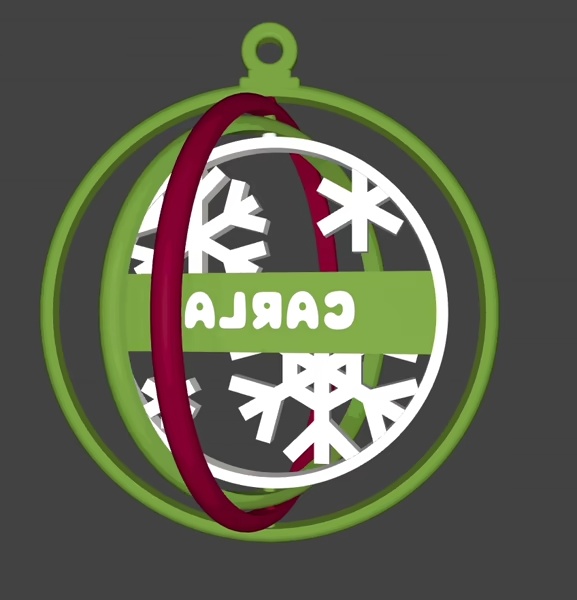 SPIN ADORNO DE NAVIDAD-CARLA