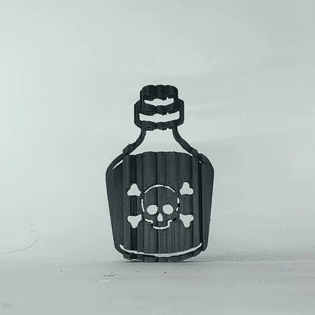 Text Flip - Poison Bottle☠️