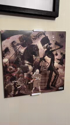 Vinyl Record Wall Display-0