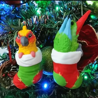 Parrot Ornaments-1