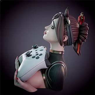 "Play with me" - Universal Controller Holder (SFW version)