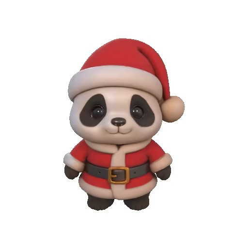 Chrsitmas panda claus - Santa panda navideño