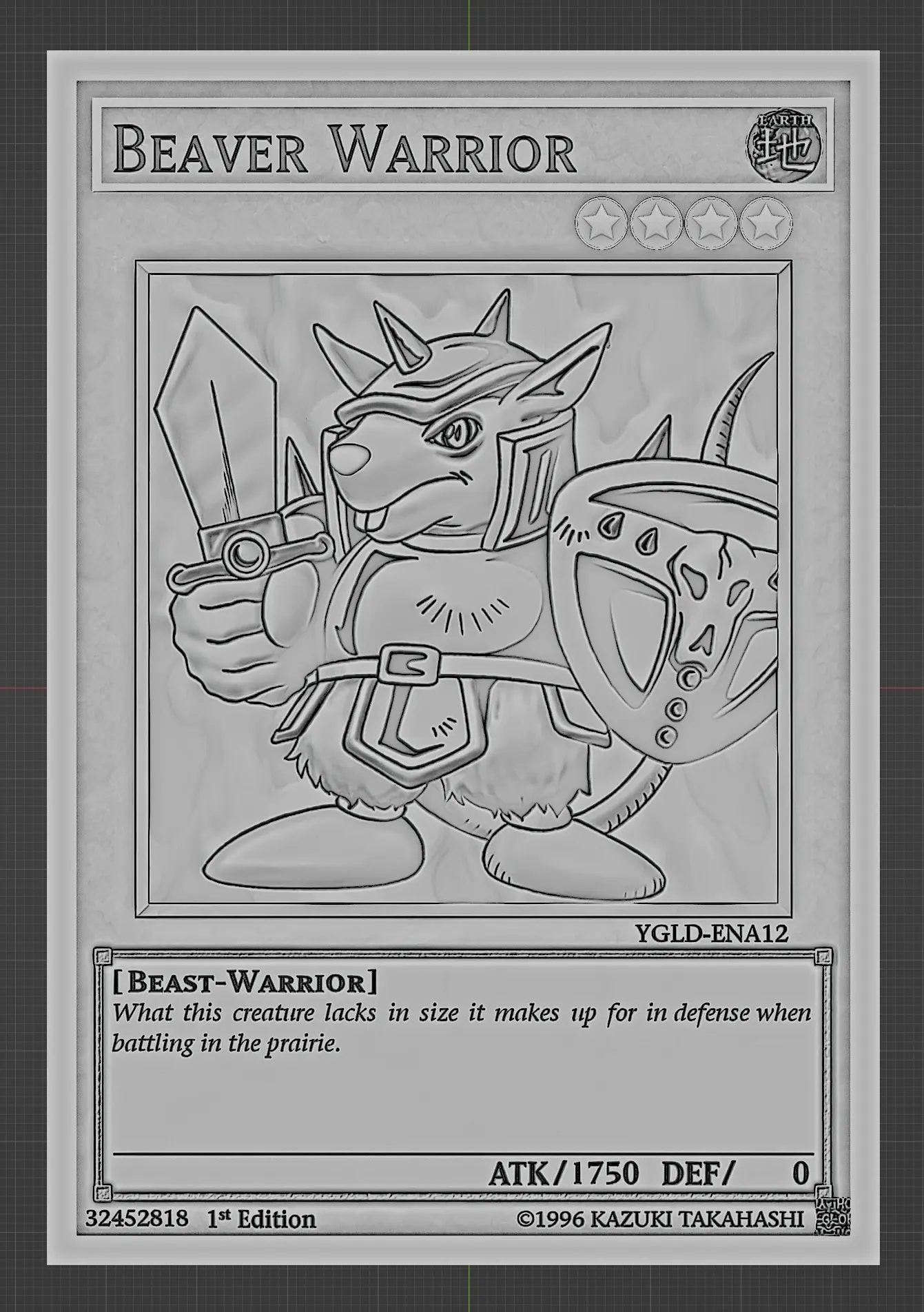 BEAVER WARRIOR - YU-GI-OH!