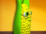 Crazy Corn Figurine Funny Fall Decor-1