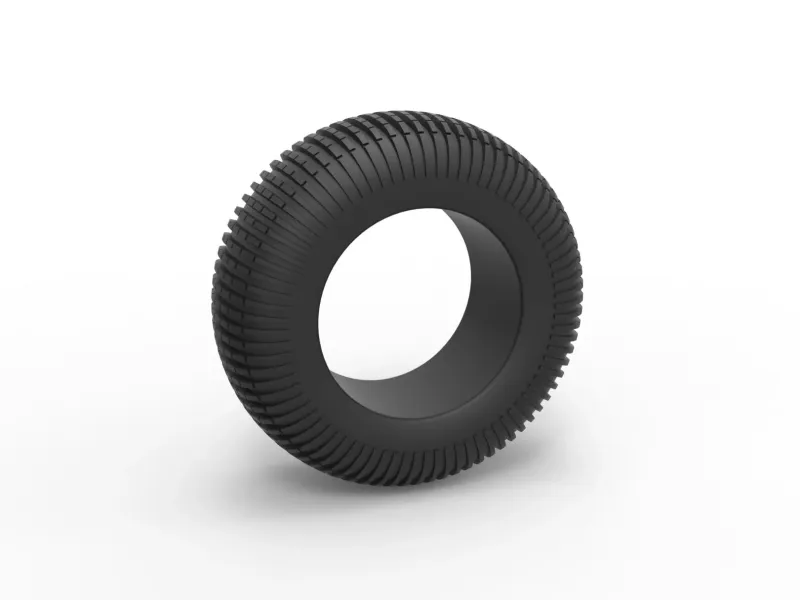 Dune buggy rear tire 21 Scale 1:25