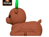 Cute Knitted Moose – STL & 3MF Files for 3D Printing-3