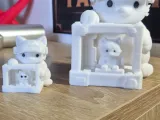 Mini Cat Creator Decoration 3D Printer Desk and Screen-4