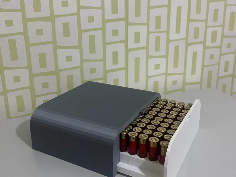 .410 Bore Ammo Box – 3D Printable Shotgun Shell Storage