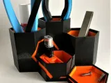 Hexagonal tool organizer #2-2