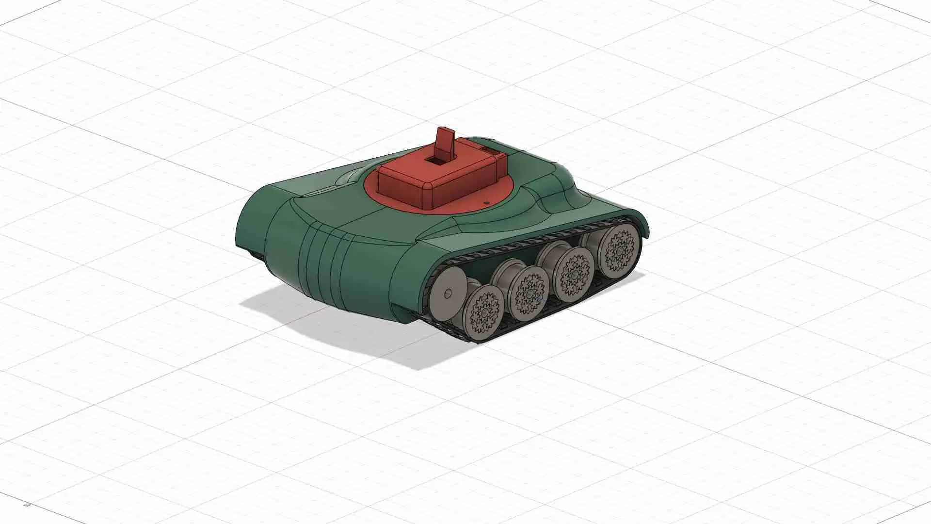 3D PRINTED TRACK (TANK) VEHICLE WITH ESP32 CAM