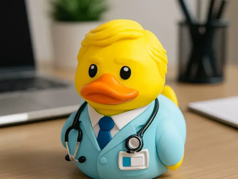 Rubber Duck - Duck Doctor model - 3D print