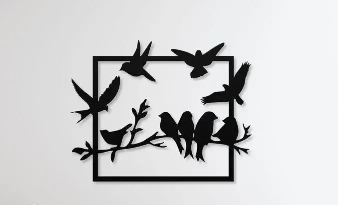 Birds Wall Ornament