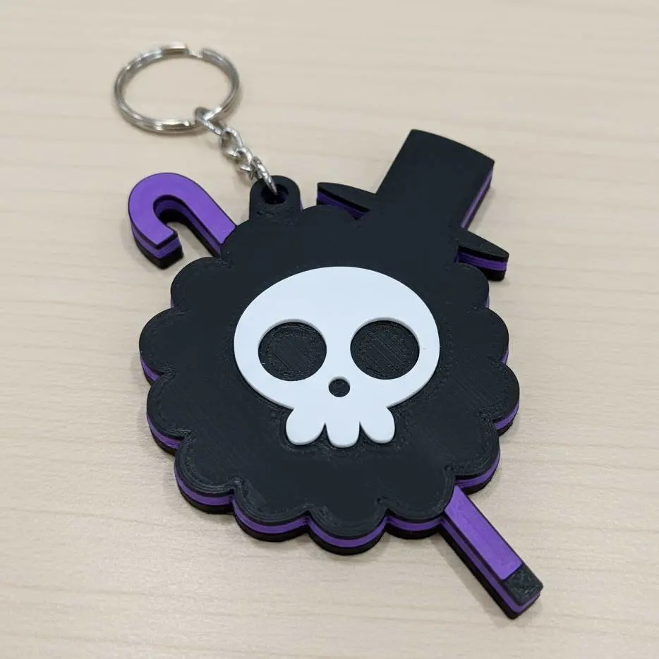 3D Printer Files | 3MF File | Keychain Brook - One piece | Creality Cloud